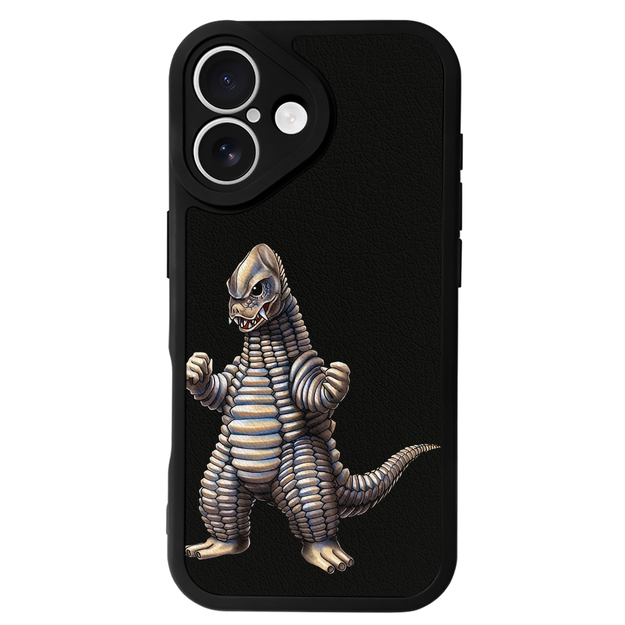 （画像用） ウルトラマン Ultraman 【iPhone 16シリーズ対応】シリコンスマホケース（レザー調） 材質：シリコン